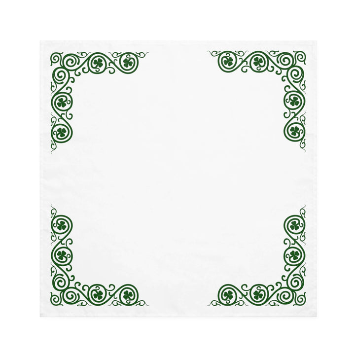 Shamrock Broadcloth Napkins, Set of 4NapkinsAccessories,Celtic Decor,Celtic Napkins,cloth n,Cloth Napkins,Custom Napkin,Decor,Home & Living,Irish Decor,Irish Napkins,Kitchen,Kitchen Accessories,Reusable Napkins,Set Of 4 Napkins,Set of Napkins,Shamrock Nap