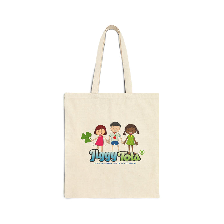 Jiggy Tots Cotton Canvas Tote Bag