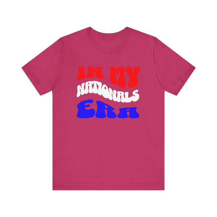 In my Nationals Era Unisex Jersey Short Sleeve Tee