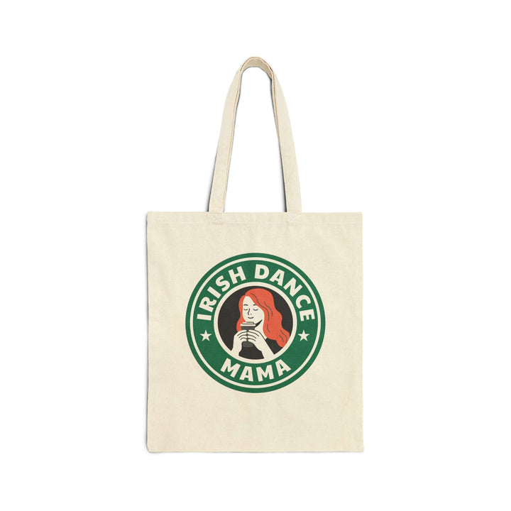 Coffee Dance Mama Cotton Canvas Tote BagBagsAccessories,Bags,Camvas Tote,Canvas Tote Bag,Cotton,Custom Tote Bag,Dance Mom,Dance Tote Bag,DTG,Gift for Mom,Irish Dance Mama,Irish Dance Mothers Day Gift,Irish Dance Tote,Irish Mothers Day Gift,Irish Mothers D