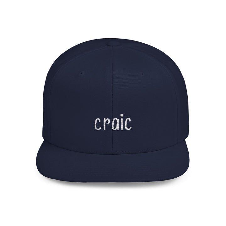 Craic, Embroidered Hat, Flatback, baseball hat