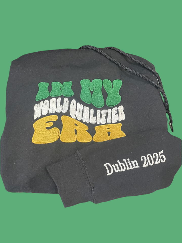 My World Qualifier Era Embroidered Sweatshirt - Adults and Children Sizes