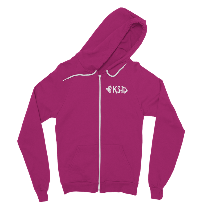 KSID Adult Zip HoodieHoodieClassic Apparel,Dance Hoodie,Dance Zip up Hoodie,Full Zip Up Hoodie,Hoodie,Hoodies,Irish Dance Hoodie,Irish Dance School,School Gear,Zip Up Hoodies,Zip-Up HoodieStay warm and stylish with our KSID Adult Zip Hoodie. This classic