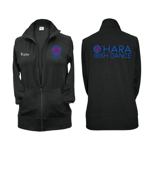 O'Hara Irish Dance Jacket, Ohara Jacket, Irish Dance Apparel Irish Dance School Uniforms Custom Irish Dance Costumes Irish Dancewear Online Irish Dance Practice Wear Irish Dance Team Apparel Comfortable Irish Dance Clothing Kids Irish Dancewear