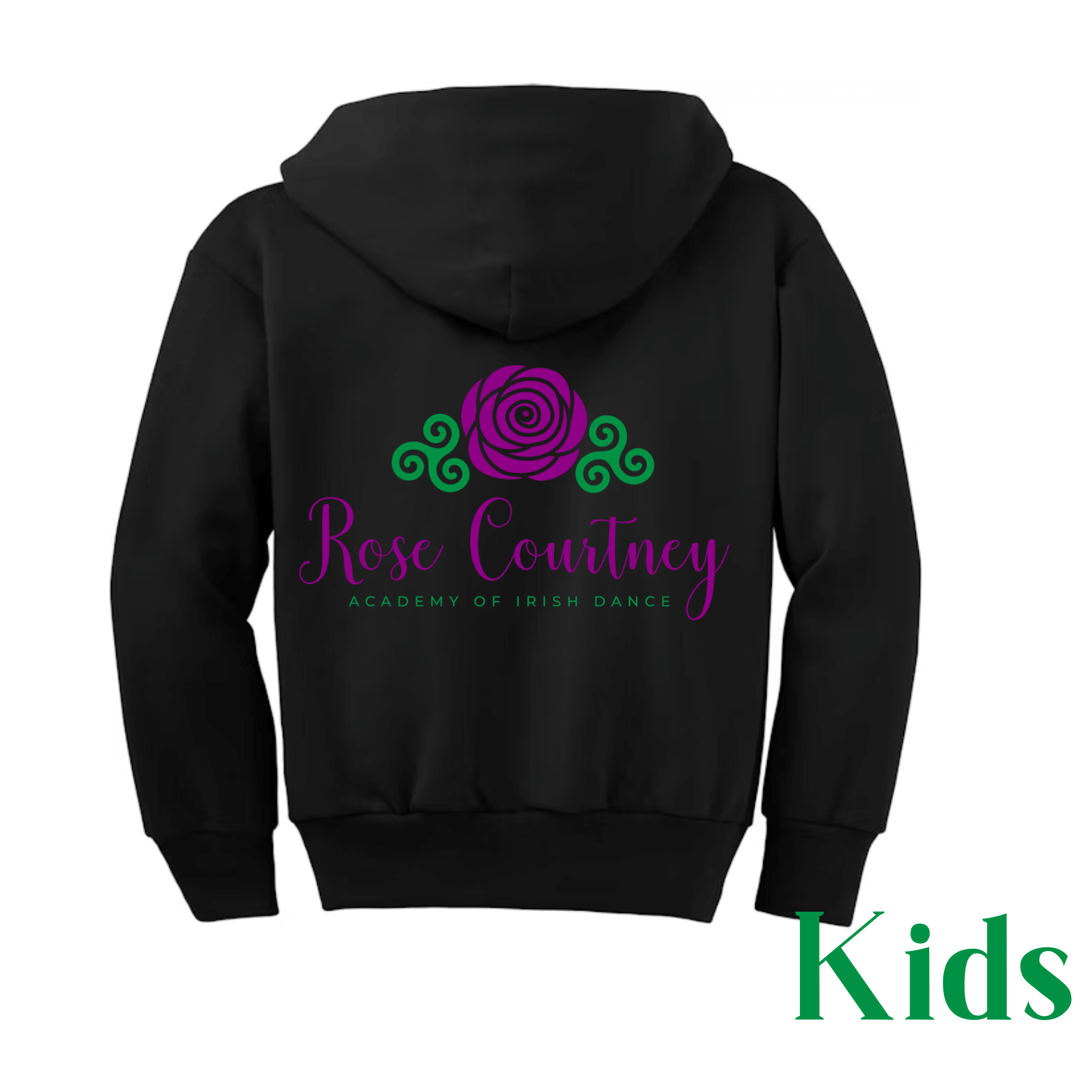 Rose Courtney HoodiesHoodieRose CourtneyIndulge in the luxurious comfort and durability of Rose Courtney Hoodies. Made with 50/50 cotton/poly fleece, this soft, pill-resistant sweatshirt features an elegant YKK metal zipper and convenient front pockets, m