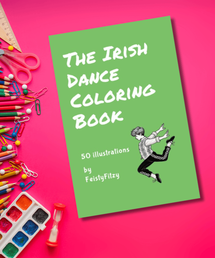 Irish Dance Coloring Book