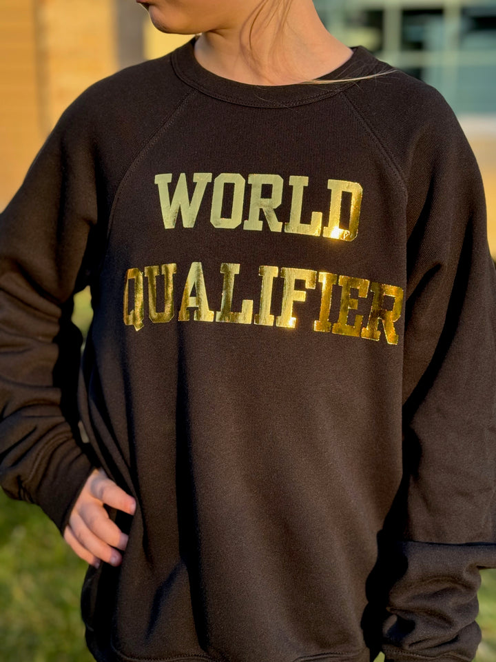 Gold World Qualifier Raglan Sweatshirt