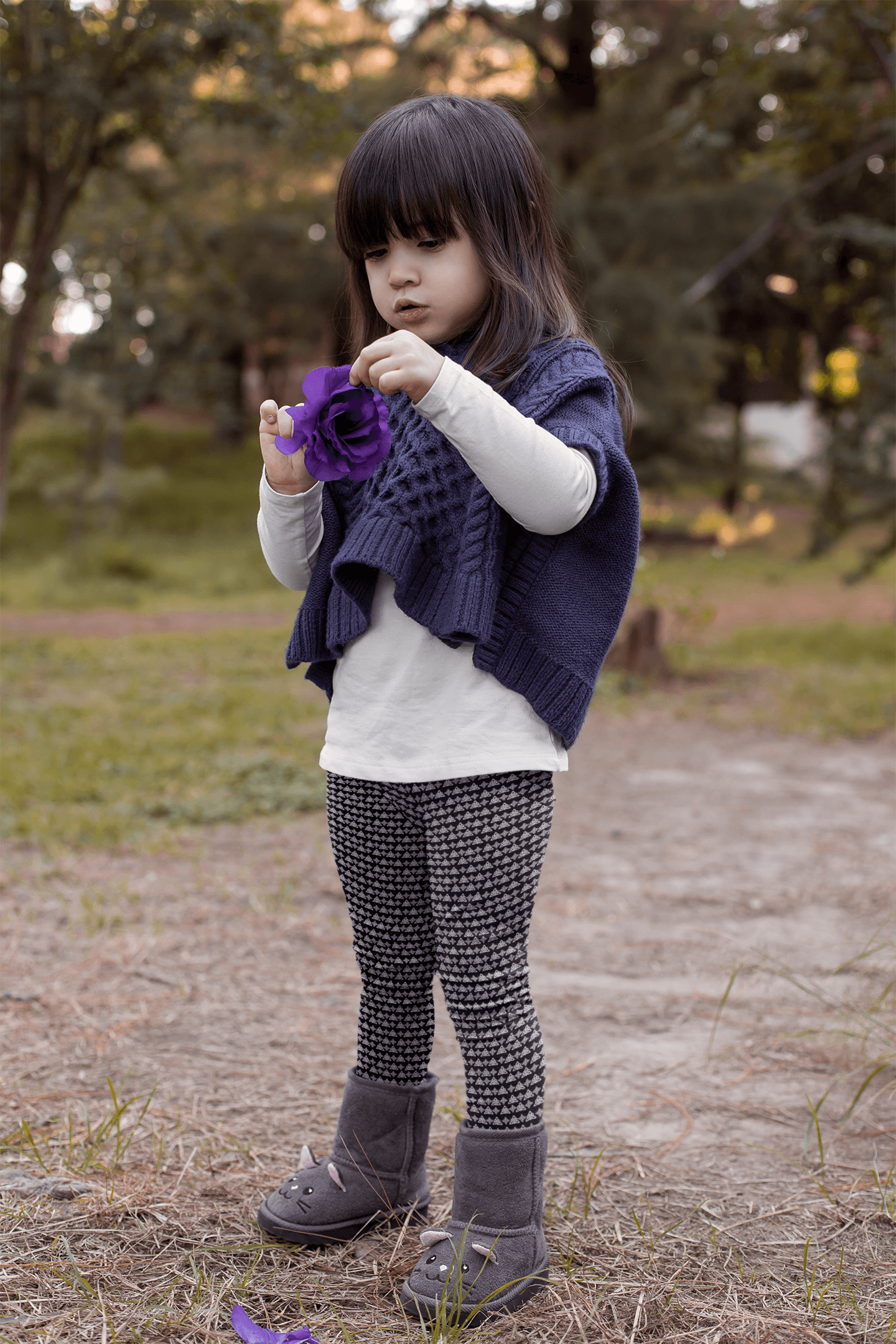 Buy SYGABaby Tights For Girls Soft Cotton Infant Leggings Toddler Solid  Knit Socks Newborn Warm Crochet Pants Stockings - Purple Online at  desertcartINDIA