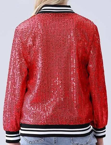 Red Sequin Jacket (extra base stock)