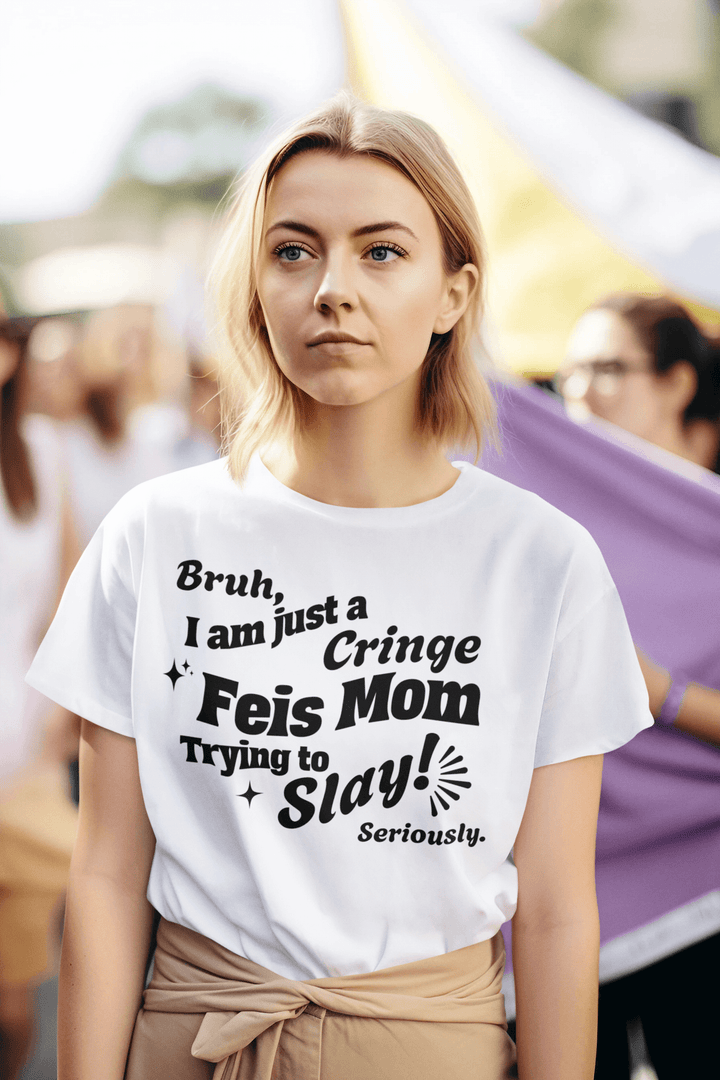 Cringe Feis Mom Short Sleeve Tee (Free Shipping)