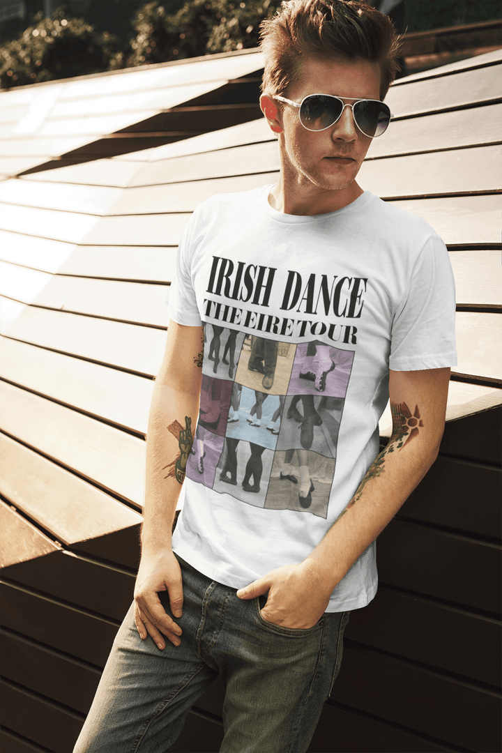 The Eire Tour Shirt (Adult)T-ShirtEira Tour,Eire Shirt,Eras Shirt,Irish Dance Era Shirt,Irish Dance Gift,Irish Dance Shirt,Irish Dancer Shirt,Taylor Swift,The Eire TourWhat Era are you in? Experience unmatched comfort and breathability with The Eire Tour